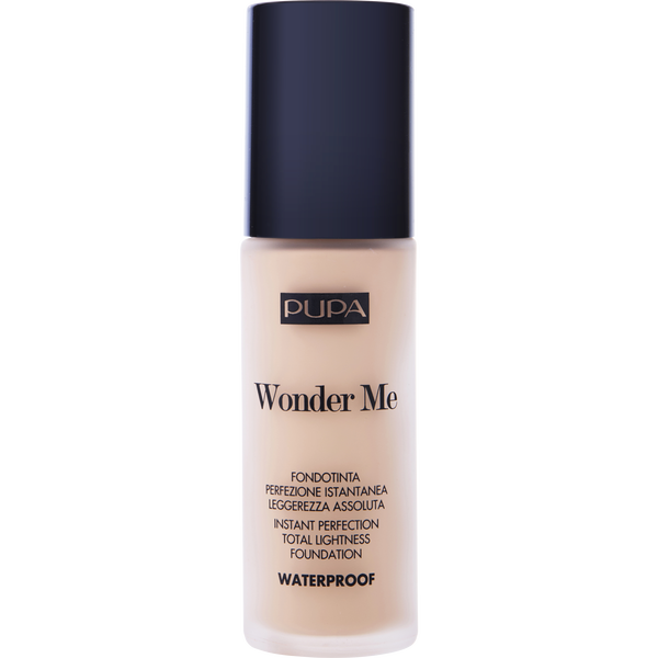 Pupa by Pupa Milano, Wonder Me Instant Perfection Total Lightnees Foundation Waterproof # 010 Porcelain