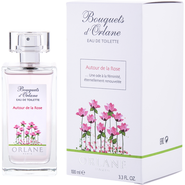 Orlane Autour De La Rose by Orlane, Eau De Toilette Spray 3.4 oz