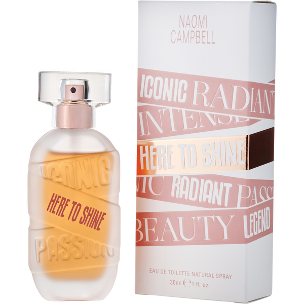 Naomi Campbell Here To Shine by Naomi Campbell, Eau De Toilette Spray 1 oz, image 1 of 2