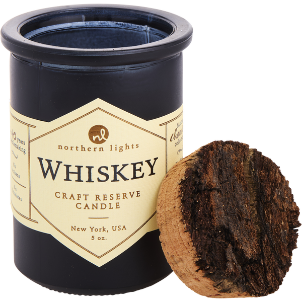 Reserve Spirit Whiskey by Northern Lights, Spirit Jar Candle 5 oz. - Burns 35 Hours
