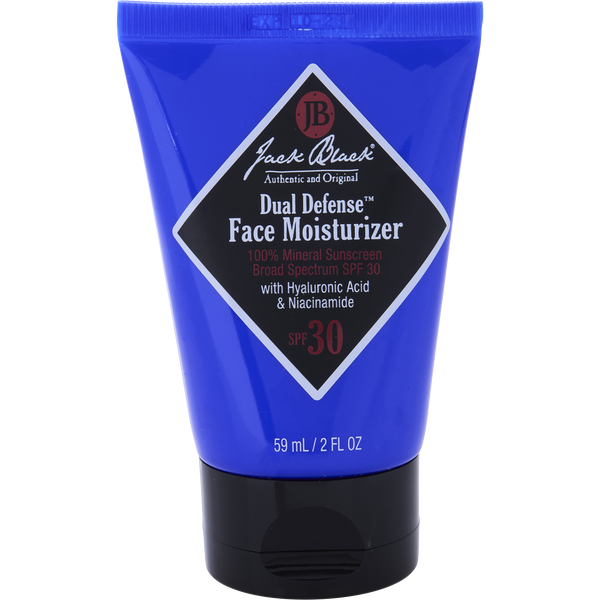 Jack Black by Jack Black, Dual Defense Face Moisturizer 100% Mineral Sunscreen Spf 30 2oz