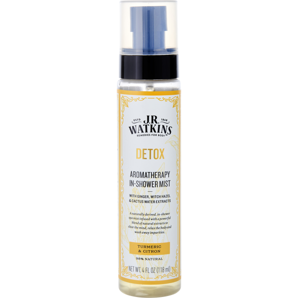 J.R. Watkins Detox by J.R. Watkins, In-Shower Mist 4 oz