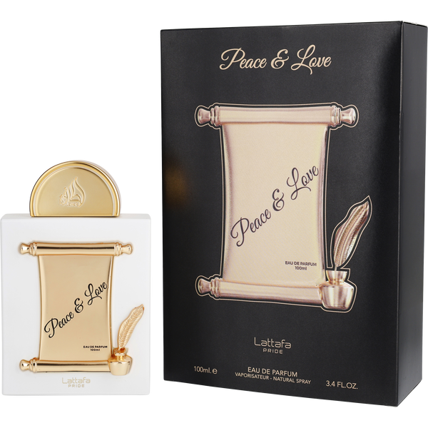 Lattafa Pride Peace & Love by Lattafa, Eau De Parfum Spray 3.4 oz, image 1 of 2