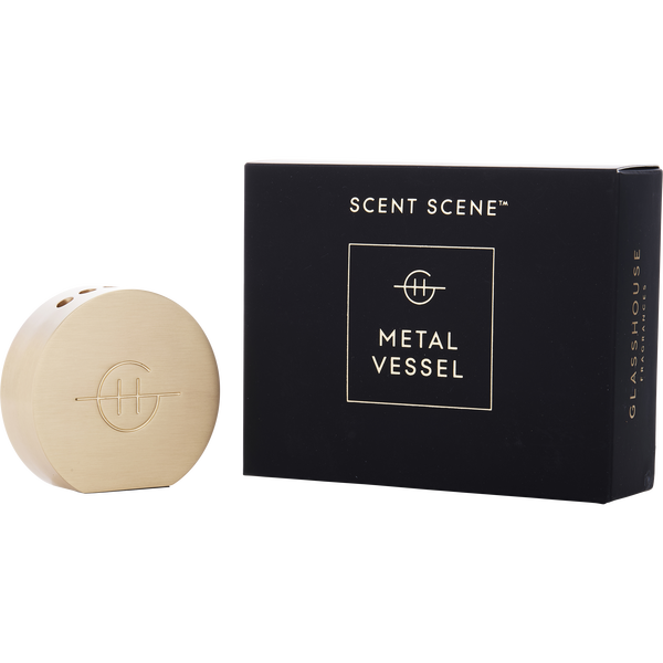 Glasshouse Scent Scene by Glasshouse, Gold Metal Vessel