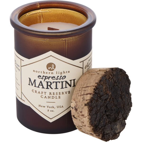 Reserve Spirit Espresso Martini by Northern Lights, Spirit Jar Candle 5 oz. - Burns 35 Hours