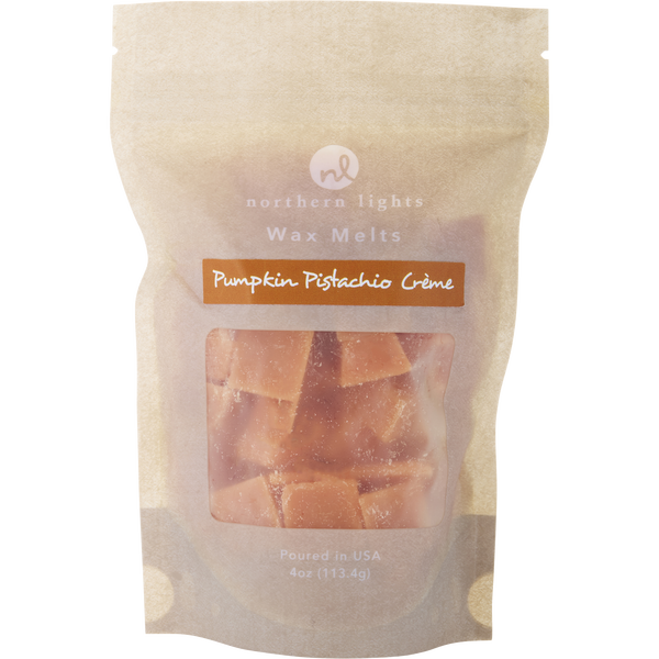 Pumpkin Pistachio Creme by Northern Lights, Wax Melts Pouch 4 oz
