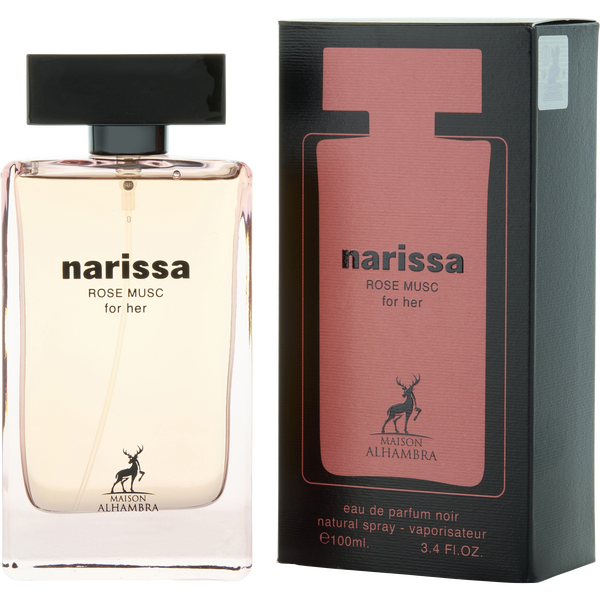 Maison Alhambra Narissa Rose Musc For Her by Maison Alhambra, Eau De Parfum Spray 3.4 oz, image 1 of 2