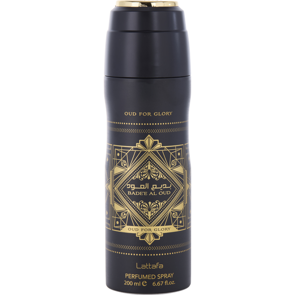 Lattafa Badee Al Oud For Glory by Lattafa, Body Spray 6.7 oz