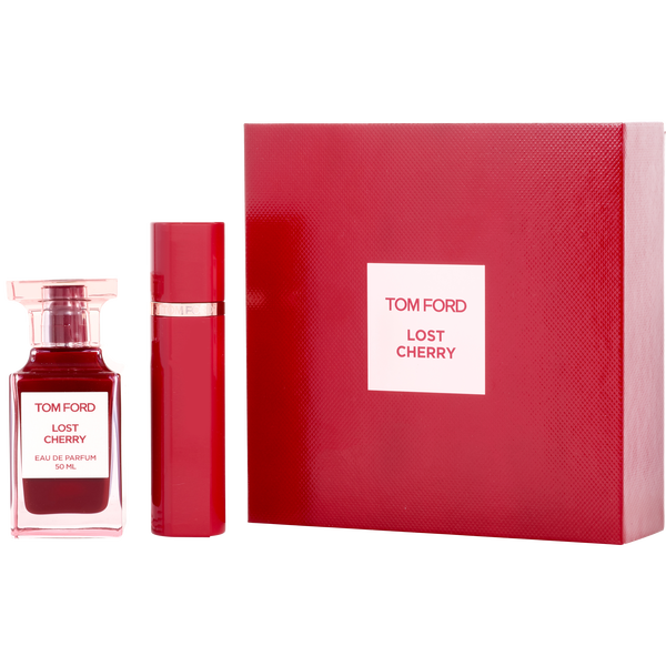 Tom Ford Lost Cherry by Tom Ford, Eau De Parfum Spray 1.7 oz & Eau De Parfum Spray 0.34 oz Mini