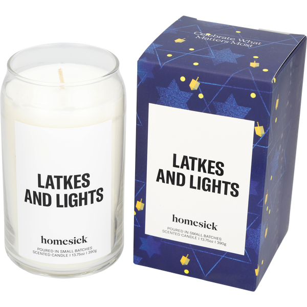 Homesick Latkes And Lights by Homesick, Scented Candle 13.75 oz