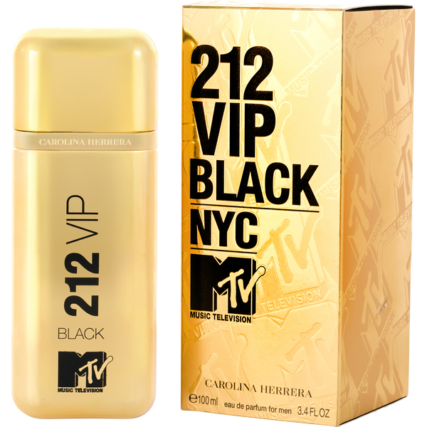 212 Vip Black Mtv by Carolina Herrera, Eau De Parfum Spray 3.4 oz, image 1 of 2