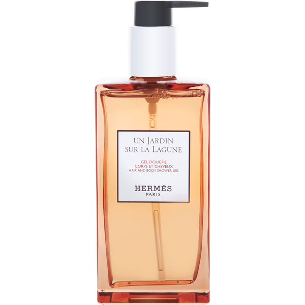 Un Jardin Sur La Lagune by Hermes, Hair And Body Shower Gel Refillable 6.5 oz