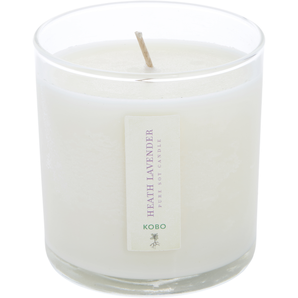Kobo Heath Lavender by Kobo, Plant The Box Pure Soy Candle 9 oz