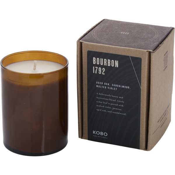Kobo Bourbon 1792 by Kobo, Pure Soy Candle 15 oz