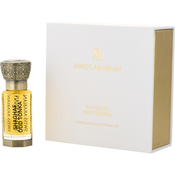 Shaghaf Oud Tonka by Swiss Arabian, Concentrated Perfume Oil 0.4 oz, image 1 of 2