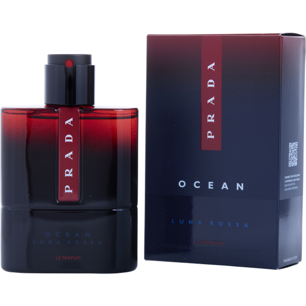 Prada Luna Rossa Ocean by Prada, Parfum Refillable Spray 3.3 oz