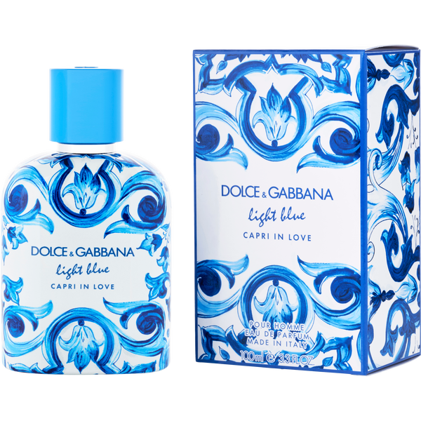 D & G Light Blue Capri In Love by Dolce & Gabbana, Eau De Parfum Spray 3.3 oz, image 1 of 2