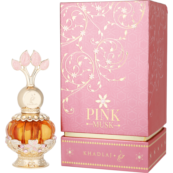 Khadlaj Pink Musk by Khadlaj, Concentrated Oil Perfume 0.68 oz, image 1 of 2
