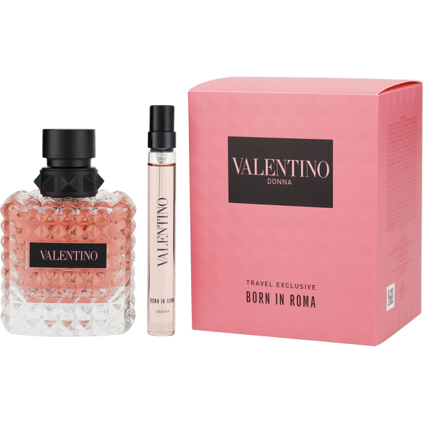 Valentino Donna Born In Roma by Valentino, Eau De Parfum Spray 3.3 oz & Eau De Parfum Spray 0.33 oz Mini (Travel Offer), image 1 of 2