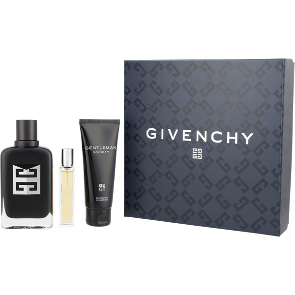 Gentleman Society by Givenchy, Eau De Parfum Spray 3.4 oz & Shower Gel 2.5 oz & Eau De Parfum Spray 0.4 oz Mini, image 1 of 2