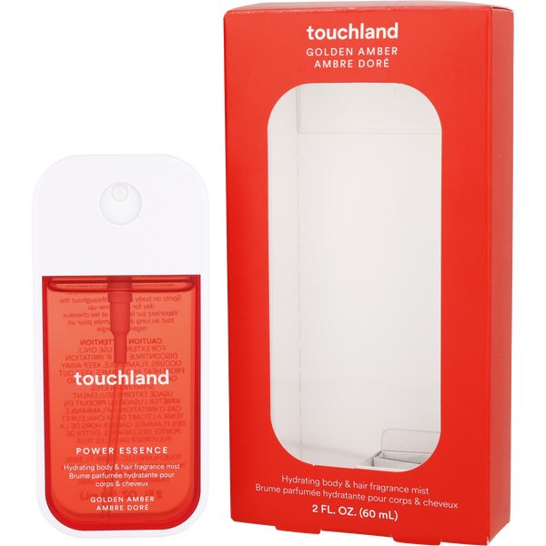 Touchland Golden Amber by Touchland, Body & Hair Fragrance Mist 2 oz, image 1 of 2