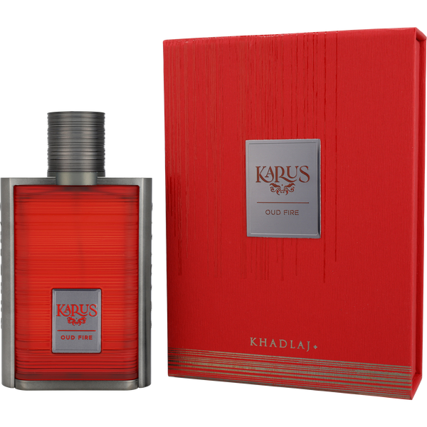 Khadlaj Karus Oud Fire by Khadlaj, Eau De Parfum Spray 3.4 oz, image 1 of 2