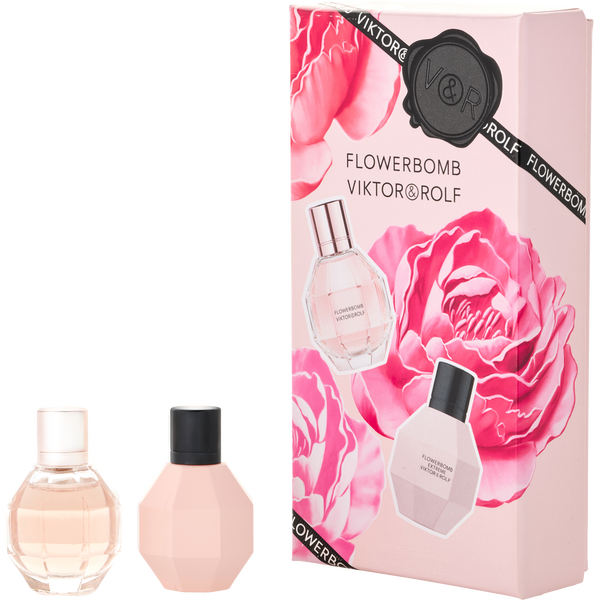 Viktor & Rolf Variety by Viktor & Rolf, 2 Piece Mini Variety With Flowerbomb & Flowerbomb Extreme And Both Are Eau De Parfum 0.24 oz Mini, image 1 of 2