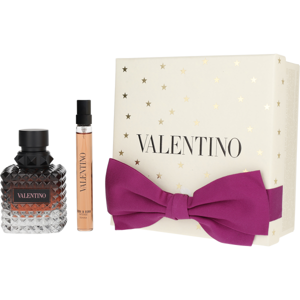 Valentino Donna Born In Roma Intense by Valentino, Eau De Parfum Intense Spray 1.7 oz & Eau De Parfum Spray 0.33 oz Mini, image 1 of 2