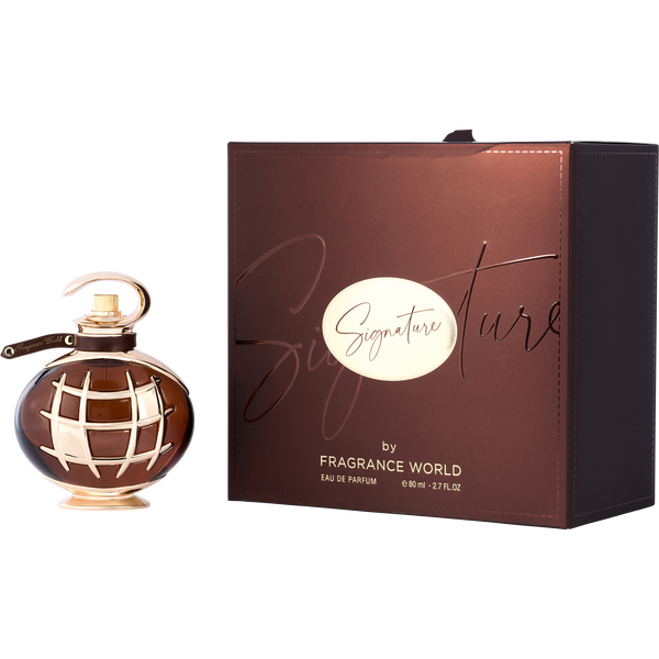 Fragrance World Signature by Fragrance World, Eau De Parfum Spray (Brown Box) 2.7 oz, image 1 of 2