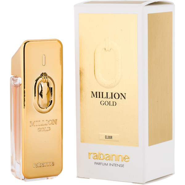 Paco Rabanne Million Gold Elixir by Paco Rabanne, Parfum Intense Mini 0.17 oz, image 1 of 2