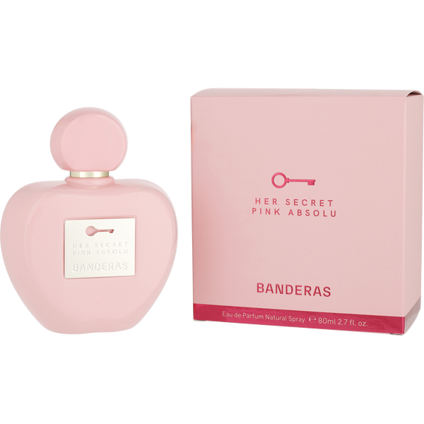 Her Secret Pink Absolu by Antonio Banderas, Eau De Parfum Spray 2.7 oz, image 1 of 2