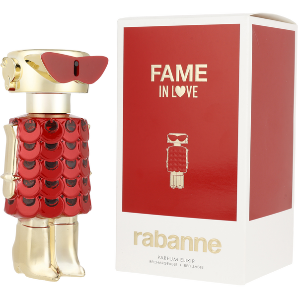 Paco Rabanne Fame In Love by Paco Rabanne, Parfum Elixir Refillable Spray 2.7 oz, image 1 of 2