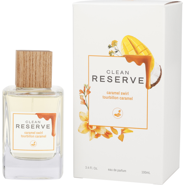 Clean Reserve Caramel Swirl by Clean, Eau De Parfum Spray 3.4 oz, image 1 of 2