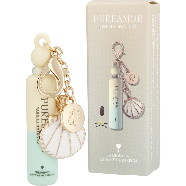 Pureamor Vanilla Bean by Pureamor, Extrait De Parfum Mini Keychain 0.06 oz, image 1 of 2