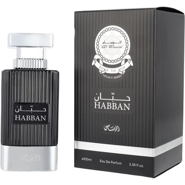 Rasasi Al Wisam Habban by Rasasi, Eau De Parfum Spray 3.38 oz, image 1 of 2