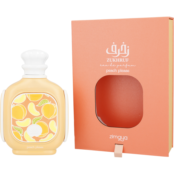 Zimaya Zukhruf Peach Please by Zimaya, Eau De Parfum Spray 3.4 oz, image 1 of 2