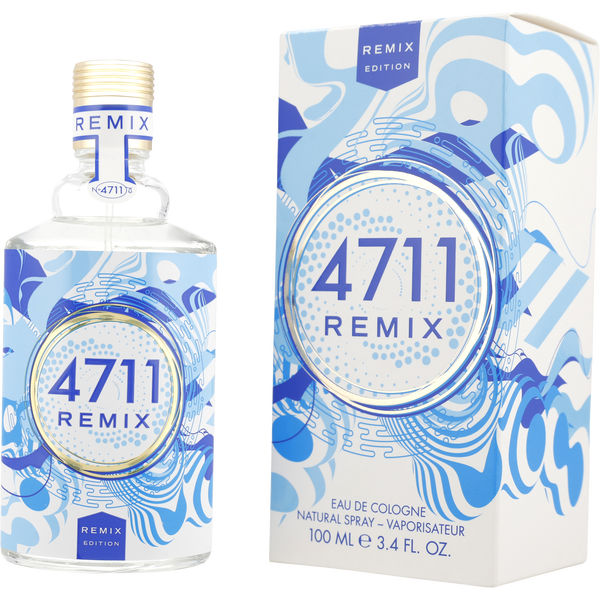 4711 Remix Sparkling Island by 4711, Eau De Cologne Spray 3.4 oz, image 1 of 2