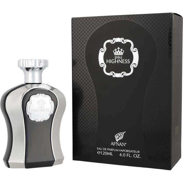 Afnan His Highness Black by Afnan, Eau De Parfum Spray 4 oz, image 1 of 2