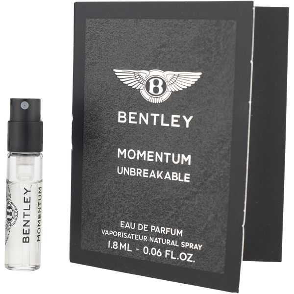 Bentley Momentum Unbreakable by Bentley, Eau De Parfum Spray Vial, image 1 of 2