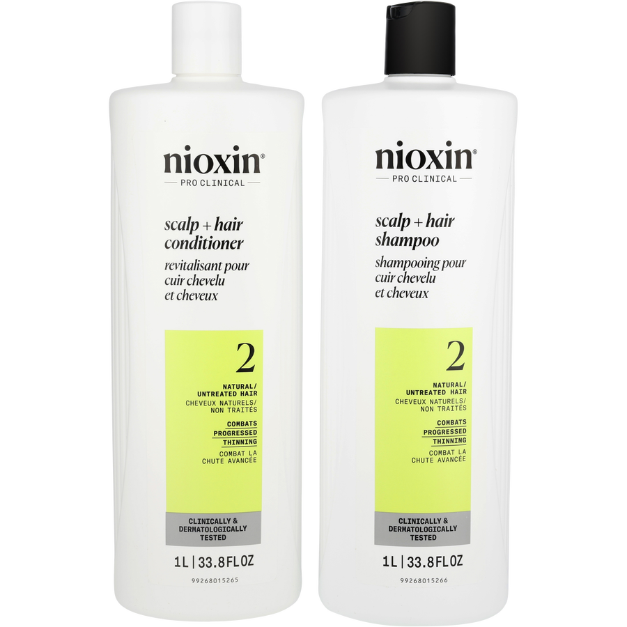 Nioxin System 2 Scalp Therapy Conditioner and Shampoo Set