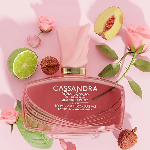 Cassandra Rose Intense by Jeanne Arthes, Eau De Parfum Spray 3.3 oz, image 2 of 3
