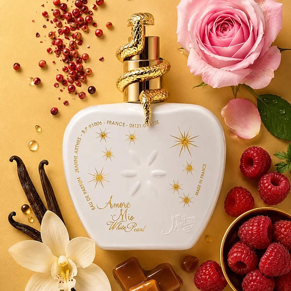 Amore Mio White Pearl by Jeanne Arthes, Eau De Parfum Spray 3.3 oz, image 2 of 3