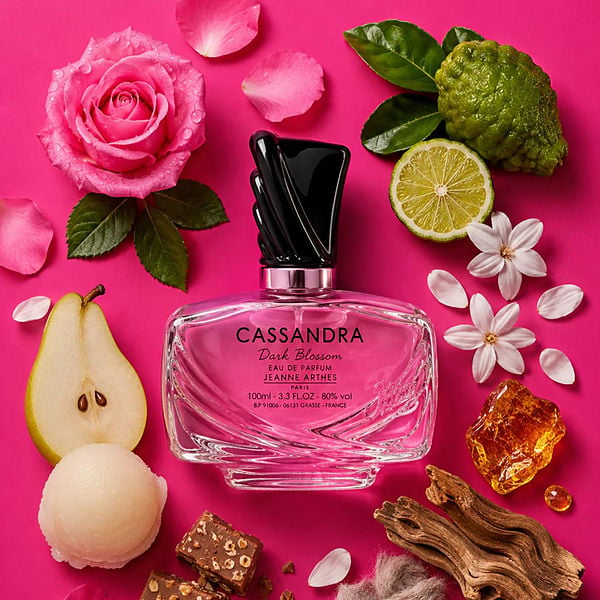 Cassandra Dark Blossom by Jeanne Arthes, Eau De Parfum Spray 3.3 oz, image 2 of 3