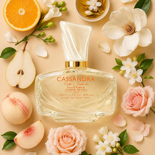 Cassandra Rose Jasmin by Jeanne Arthes, Eau De Parfum Spray 3.3 oz, image 2 of 3