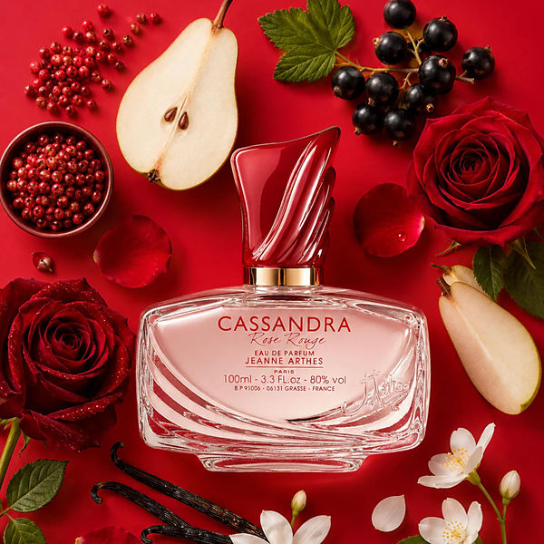 Cassandra Rose Rouge by Jeanne Arthes, Eau De Parfum Spray 3.3 oz, image 3 of 4