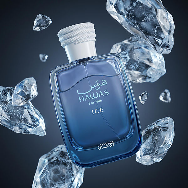 Rasasi Hawas Ice by Rasasi, Eau De Parfum Spray 3.3 oz, image 3 of 3