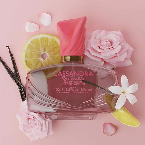 Cassandra Rose Vanille by Jeanne Arthes, Eau De Parfum Spray 3.4 oz, image 3 of 4