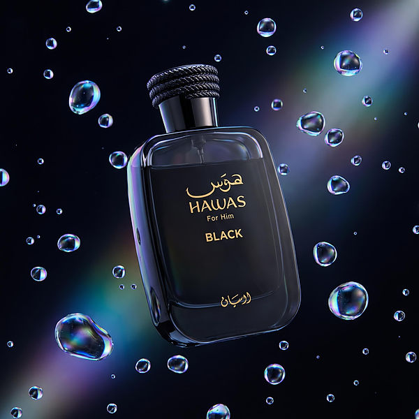 Rasasi Hawas Black by Rasasi, Eau De Parfum Spray 3.38 oz, image 4 of 4