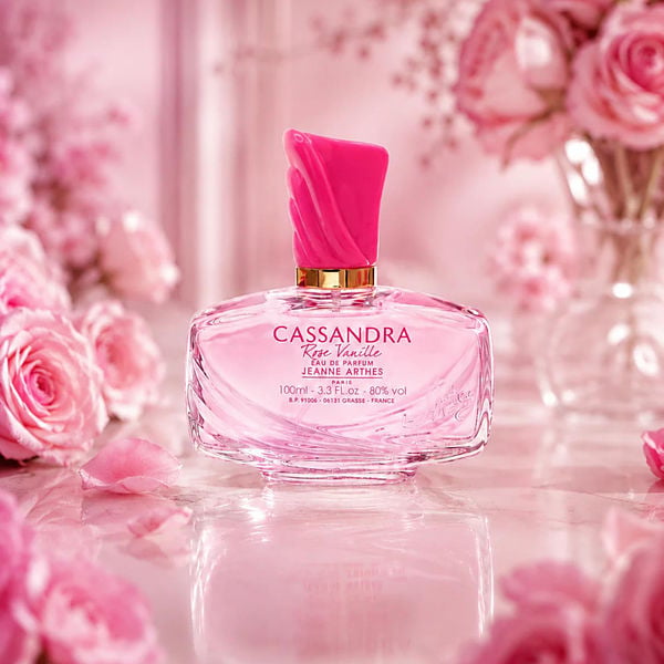 Cassandra Rose Vanille by Jeanne Arthes, Eau De Parfum Spray 3.4 oz, image 4 of 4