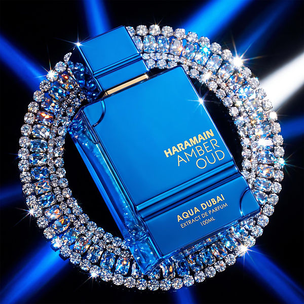 Al Haramain Amber Oud Aqua Dubai by Al Haramain, Extrait De Parfum Spray 3.4 oz, image 5 of 5